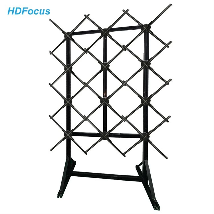 Arddangosfa Fan Holograffeg 65cm 3x4